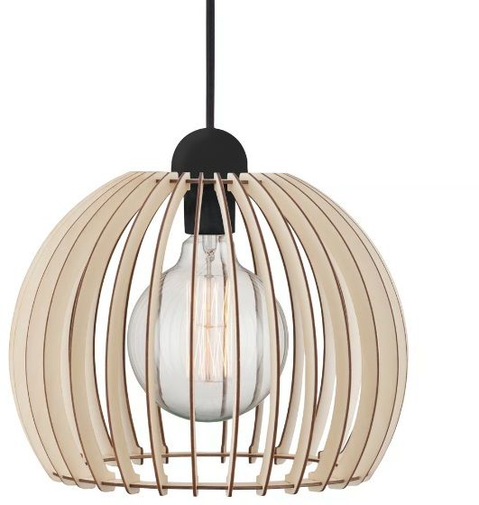 Darmowa Dostawa - Lampa wisząca 1x60 W drewno Nordlux Chino 84833014
