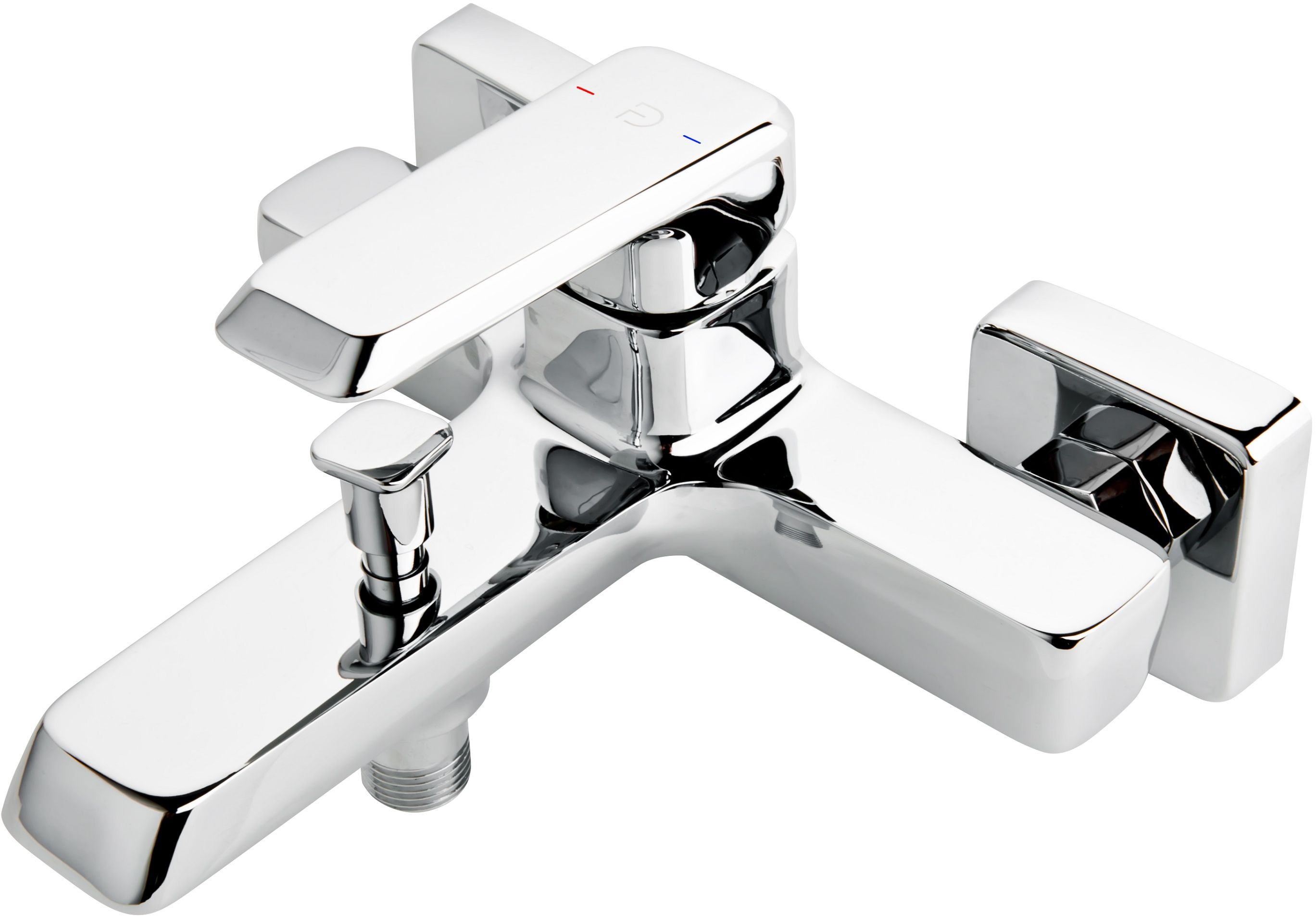 Darmowa Dostawa - Bateria wannowo-prysznicowa ścienna chrom FDesign Brina FD1BRN111