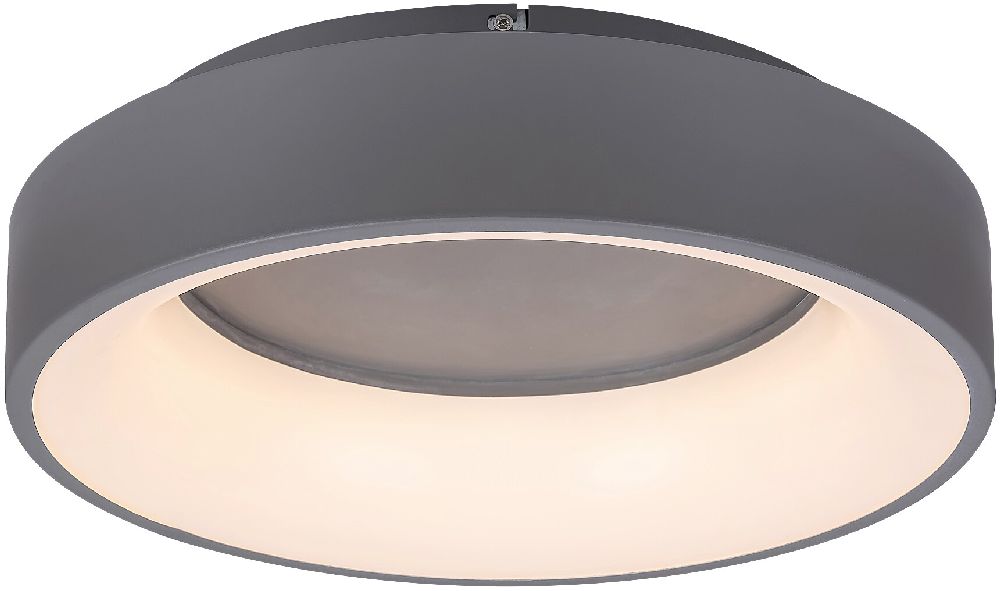 Darmowa Dostawa - Plafon 1x24 W szary Rabalux Adeline 3928