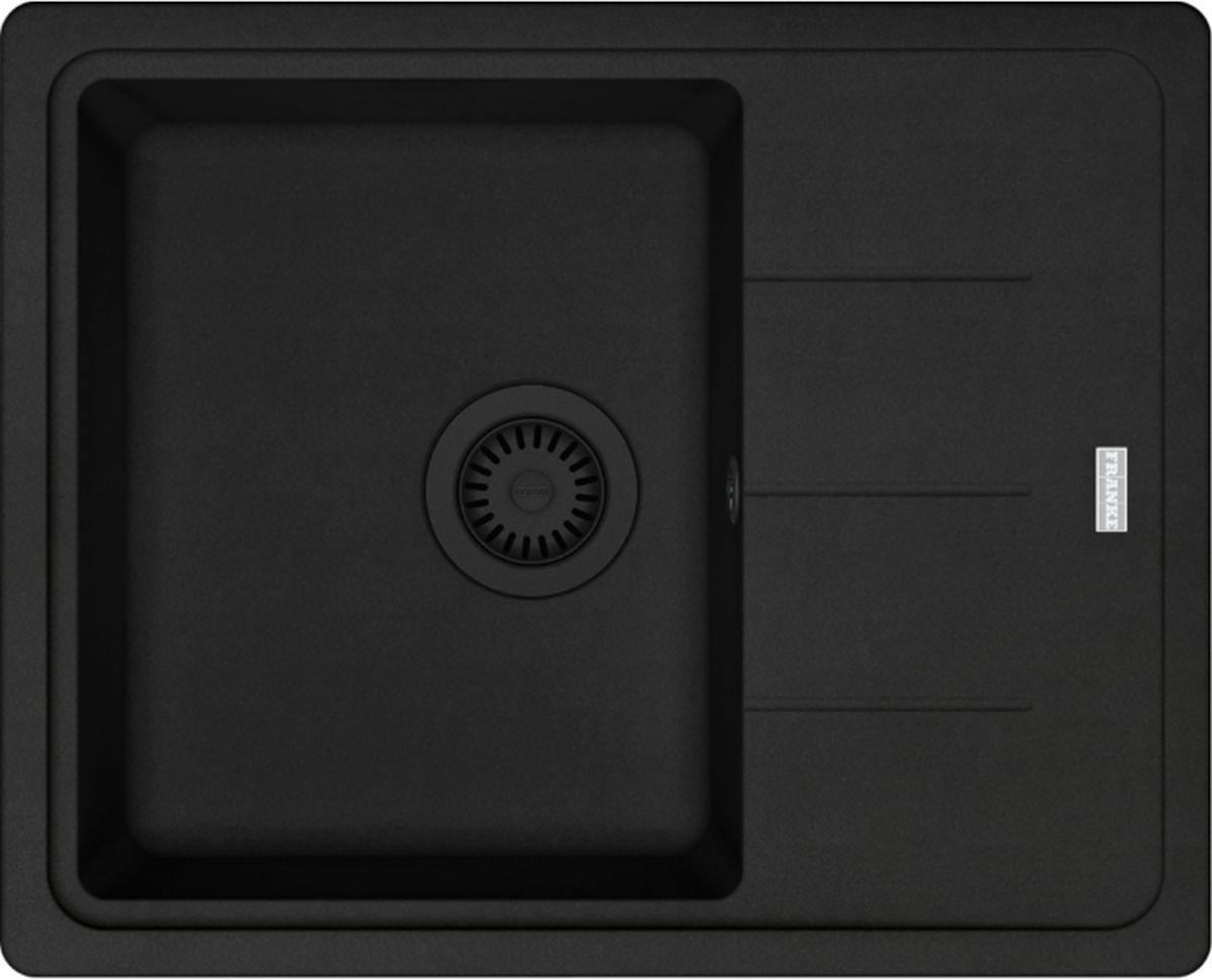 Darmowa Dostawa - Zlewozmywak granitowy 62x50 cm czarny Franke Basis 1140693558