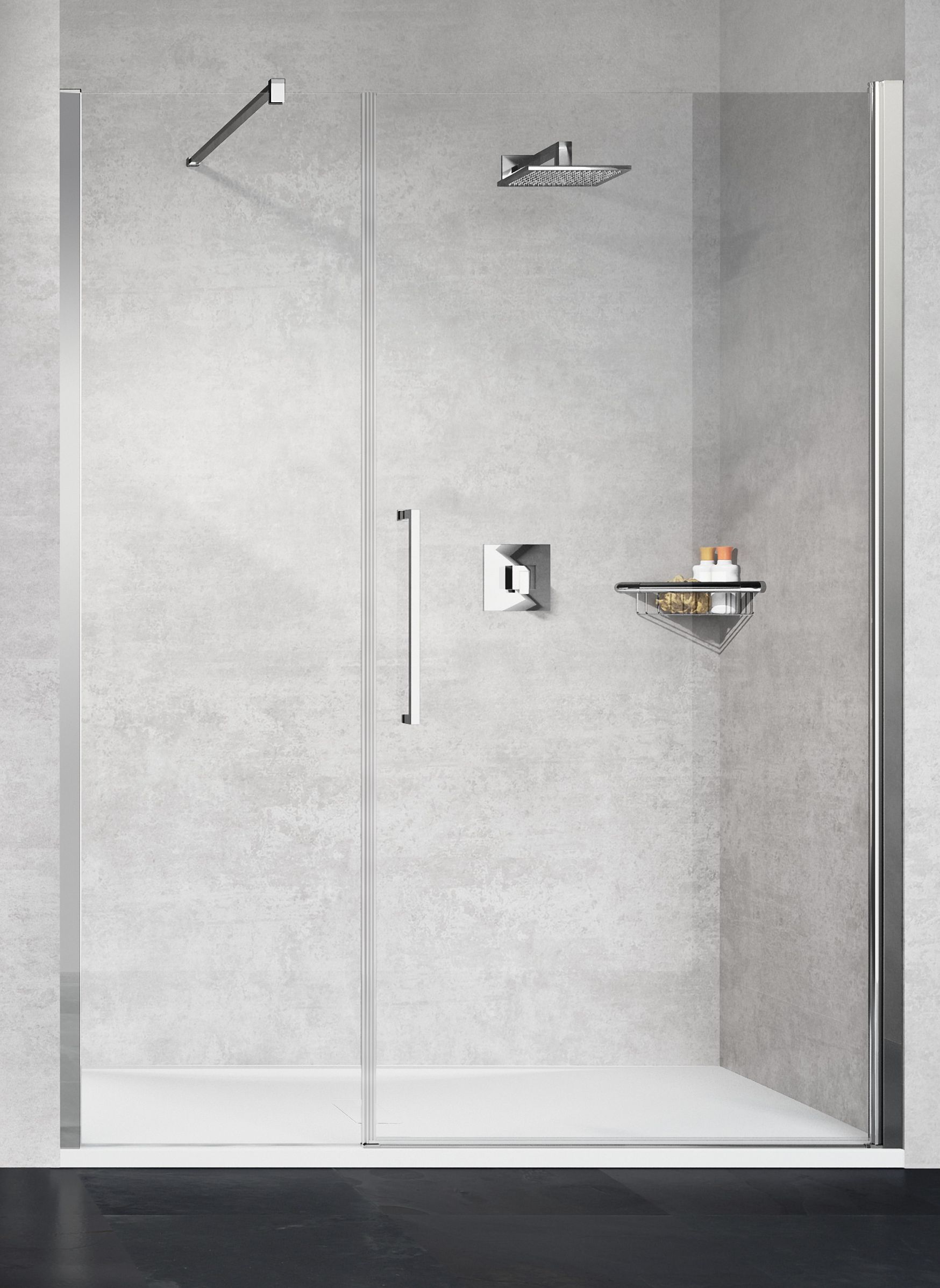 Darmowa Dostawa - Drzwi prysznicowe uchylne Novellini Young Y2GFL1471B