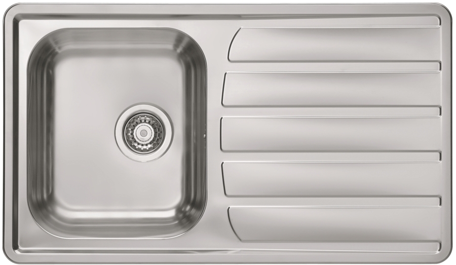 Darmowa Dostawa - Zlewozmywak stalowy 86x50 cm Alveus Zoom 1098773