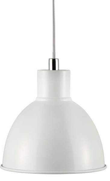 Darmowa Dostawa - Lampa wisząca 1x60 W biała Nordlux Pop 45833001