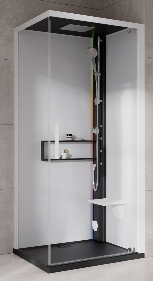 Darmowa Dostawa - Kabina z hydromasażem Novellini Glax G22GF80DM51HU