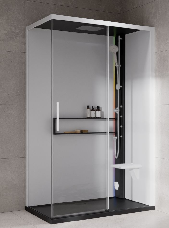 Darmowa Dostawa - Kabina z hydromasażem Novellini Glax G222P120DM51HU