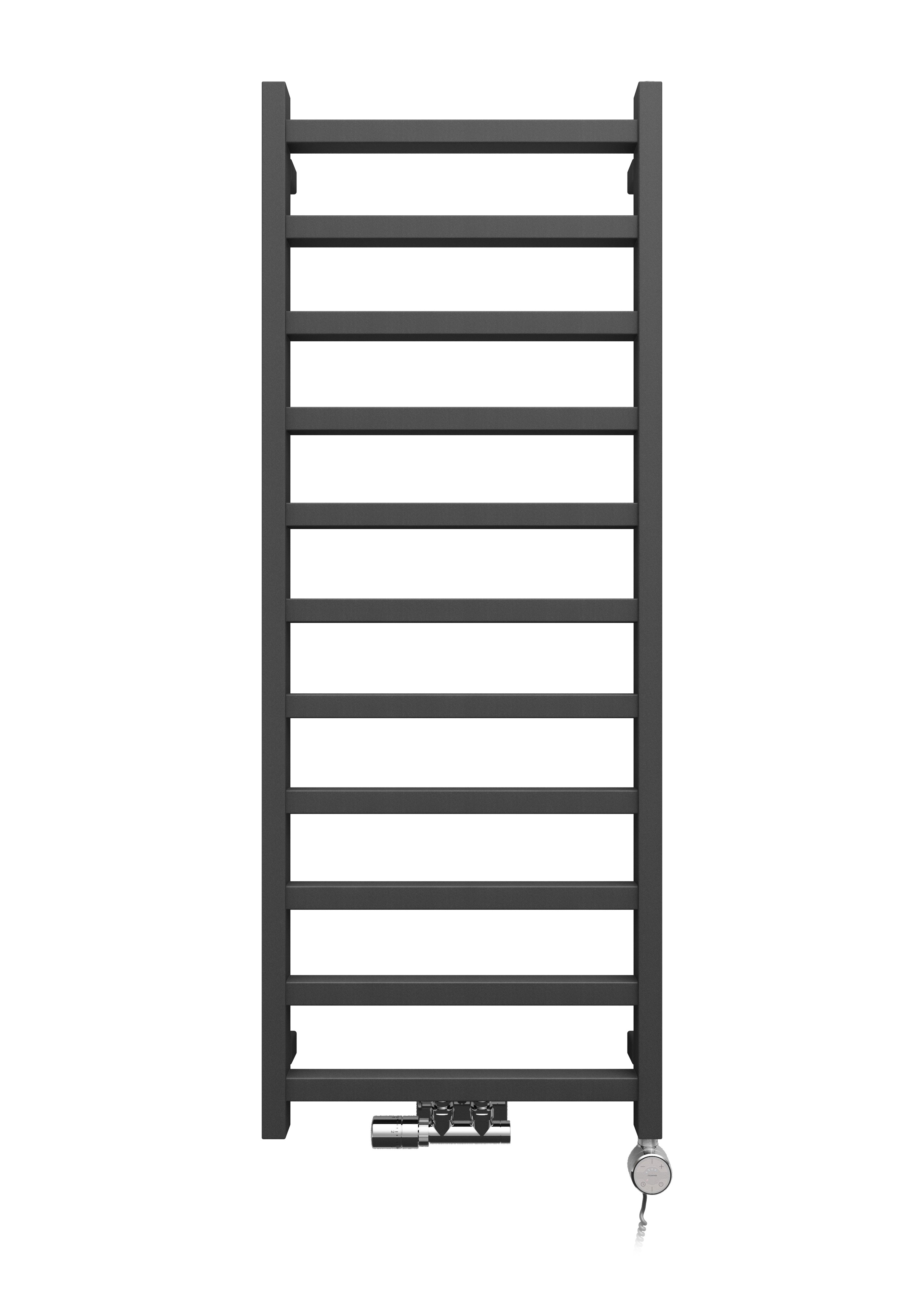 Darmowa Dostawa - Grzejnik łazienkowy dekoracyjny 96x50 cm szary LaVita Lungo 5901804783364