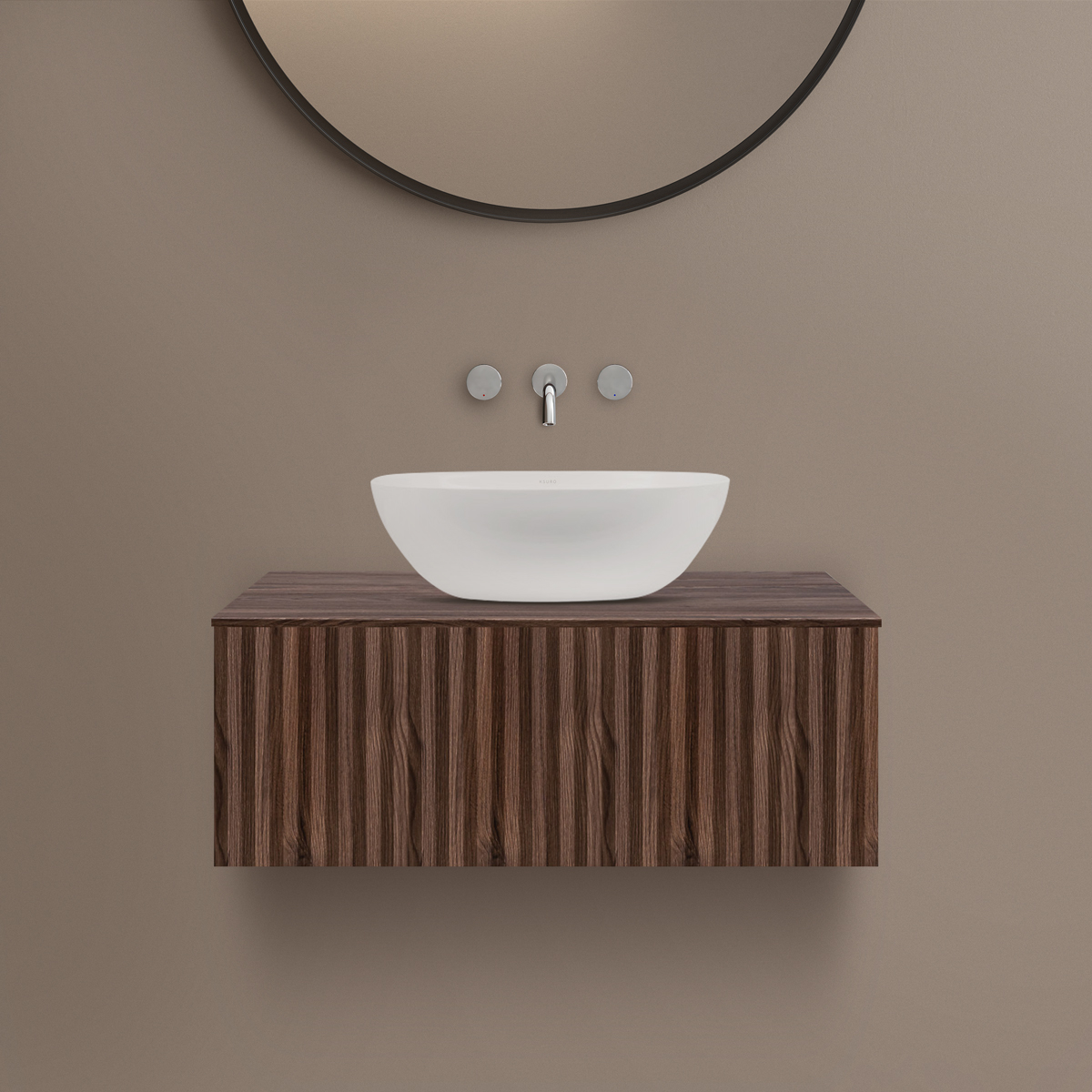 Darmowa Dostawa - Blat naszafkowy 80.3x46.9 cm orzech Ksuro 02 53003060