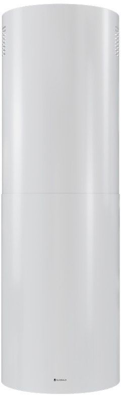 Darmowa Dostawa - Okap kuchenny 39 cm wyspowy biały Globalo Design Lobelio LOBELIO391WHITE