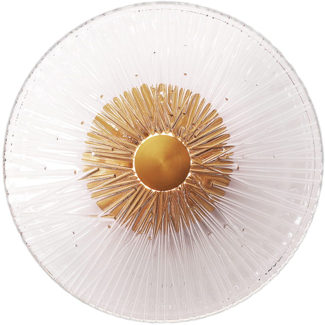 Darmowa Dostawa - Kinkiet 1x5 W przezroczysty-złoty MaxLight Allure W0356