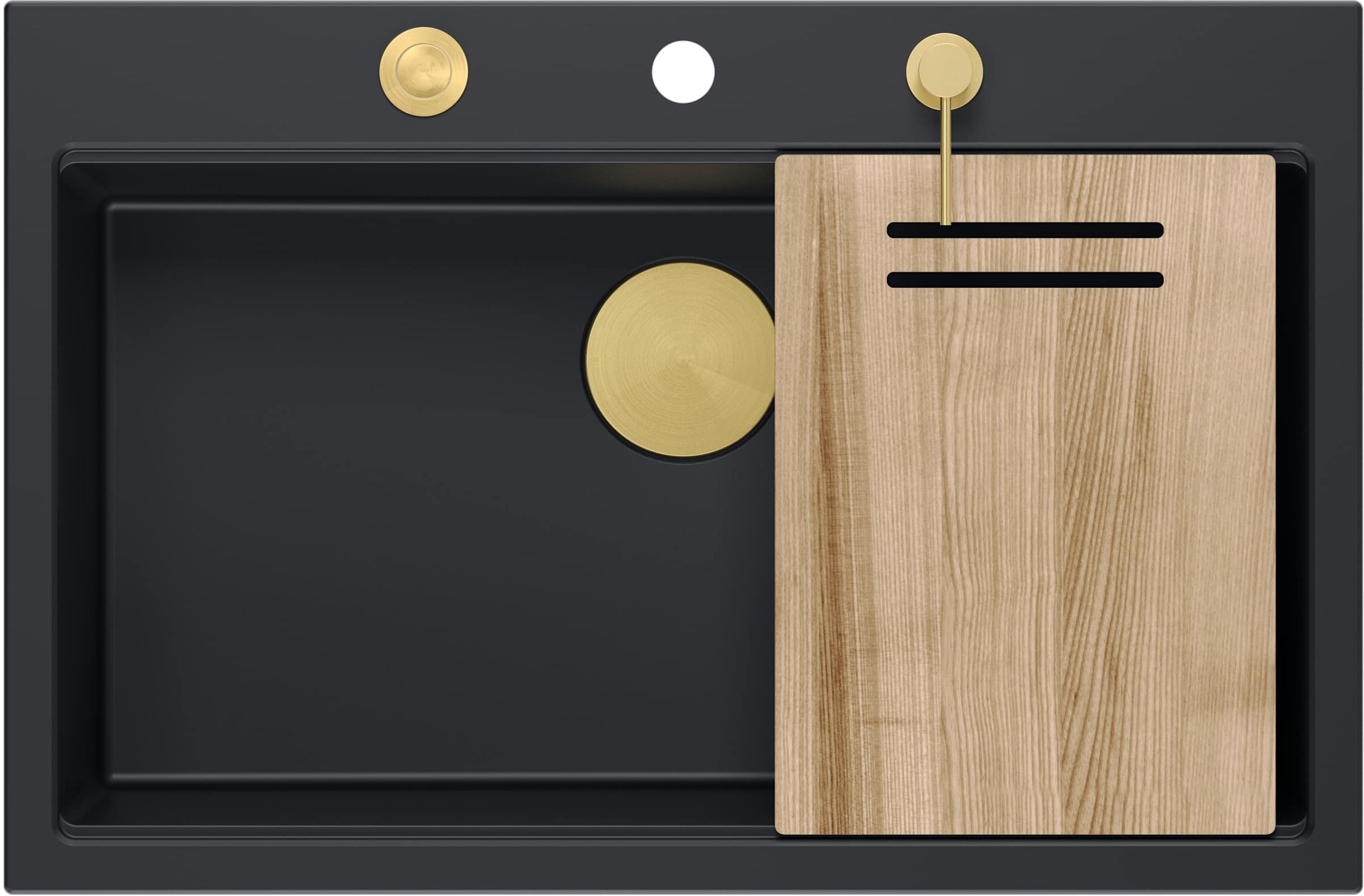 Darmowa Dostawa - Zlewozmywak GraniteQ 76x50 cm Quadron Marc HQM7650U7PVDG1