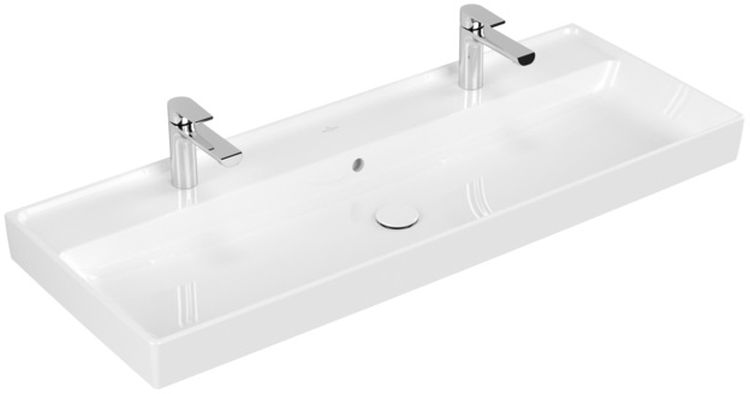 Darmowa Dostawa - Umywalka 120x47 cm prostokątna meblowa biała Villeroy & Boch Collaro 4A33C4R1