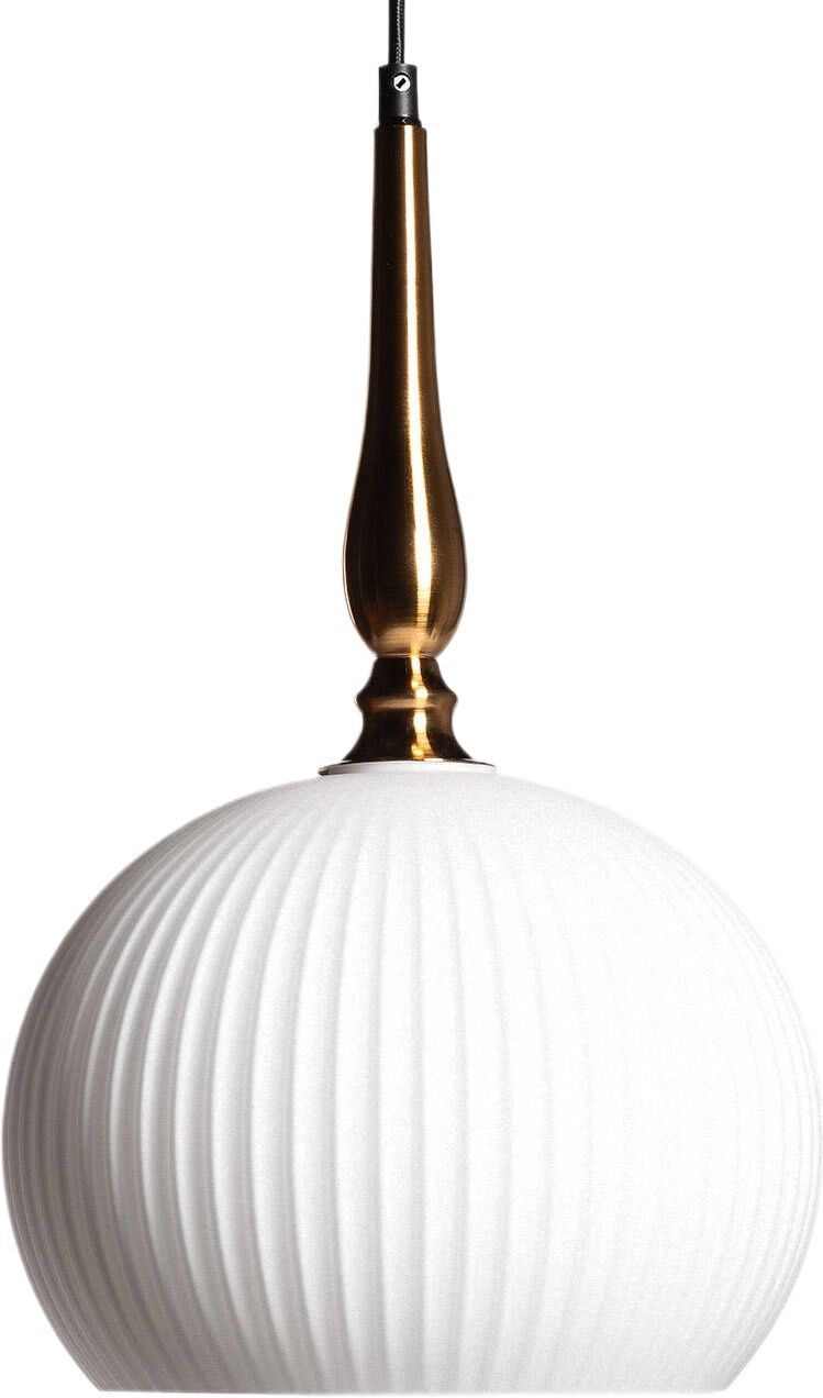 Darmowa Dostawa - Lampa wisząca 1x40 W biała Abruzzo Lucciola ABRLWLC