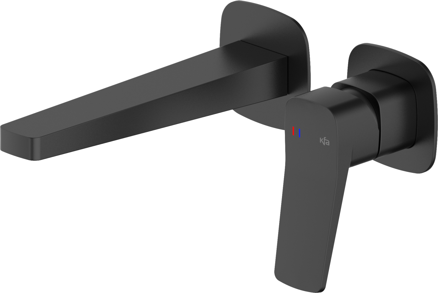 Darmowa Dostawa - Bateria umywalkowa podtynkowa czarna KFA Armatura Malaga Black 452981081