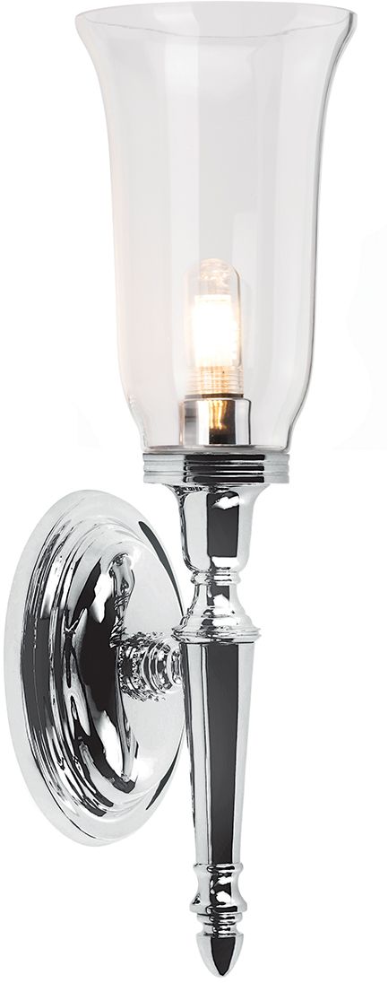 Darmowa Dostawa - Kinkiet 1x3 W chrom Elstead Lighting Dryden BATHDRYDEN2PC