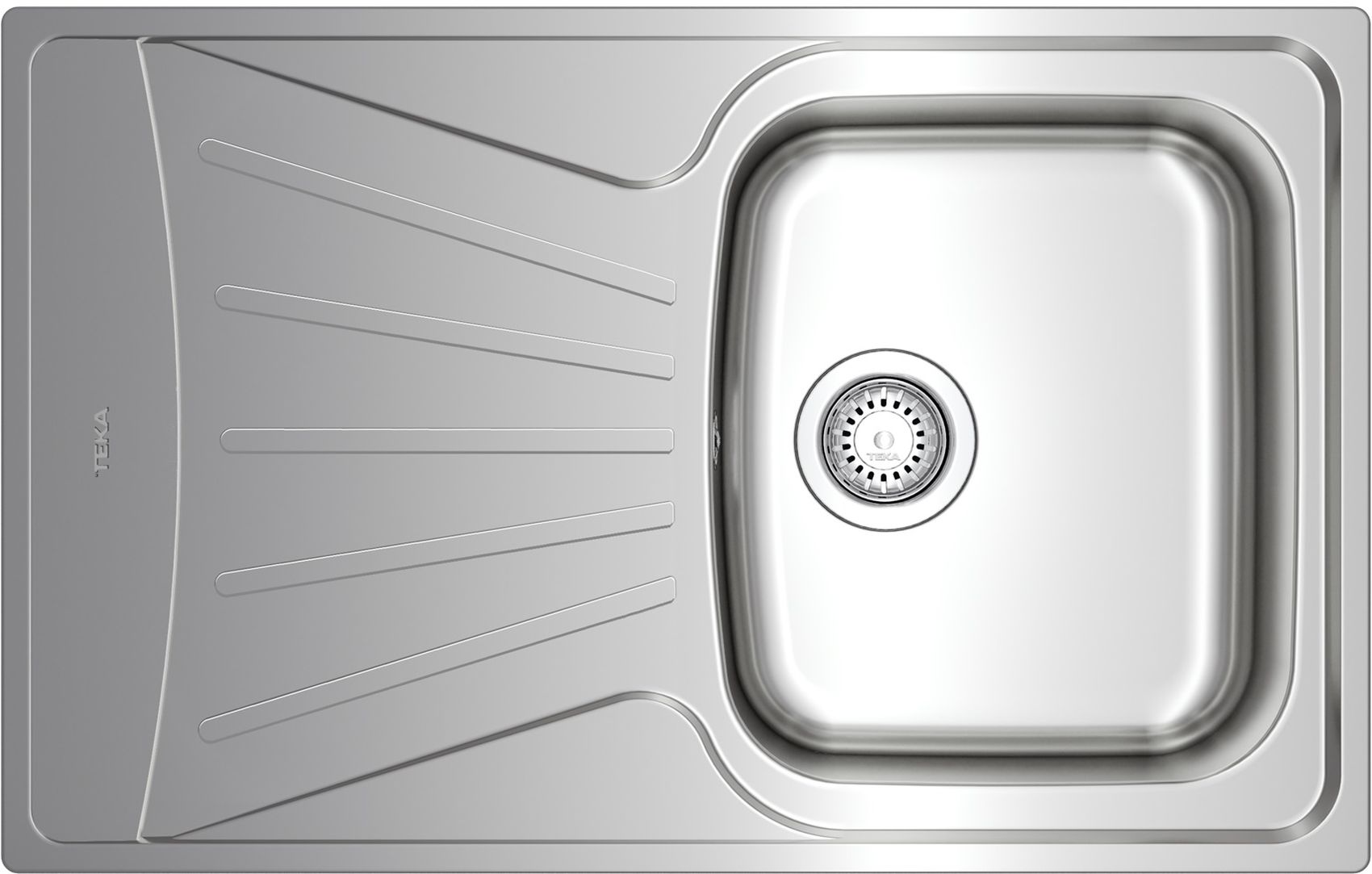 Darmowa Dostawa - Zlewozmywak stalowy 79x50 cm Teka Starbright 115120036