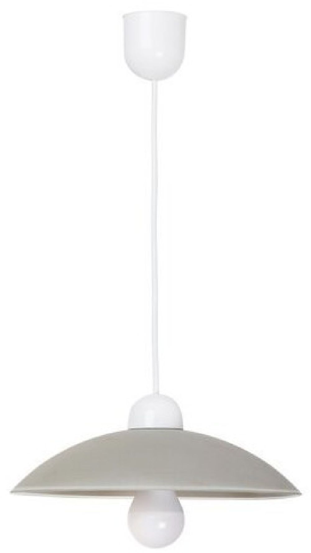 Darmowa Dostawa - Lampa wisząca 1x60 W szary/popielaty Rabalux Cupola Range 1408