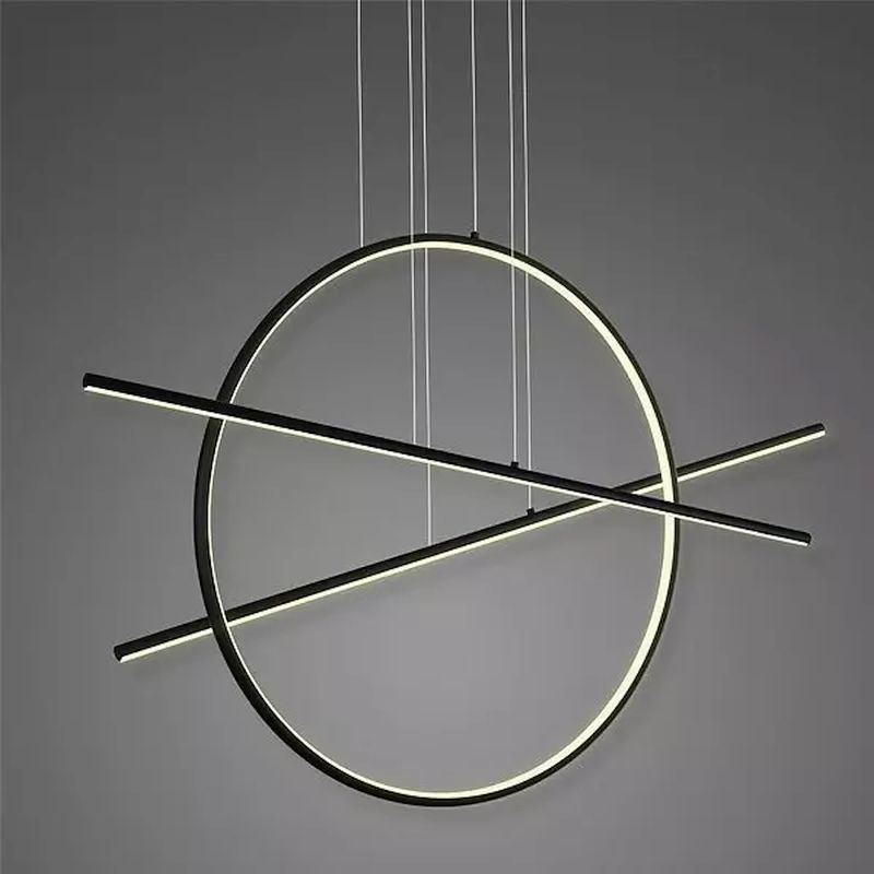 Darmowa Dostawa - Lampa wisząca 3x47 W czarna Altavola Design Linea LA088PX3kblack