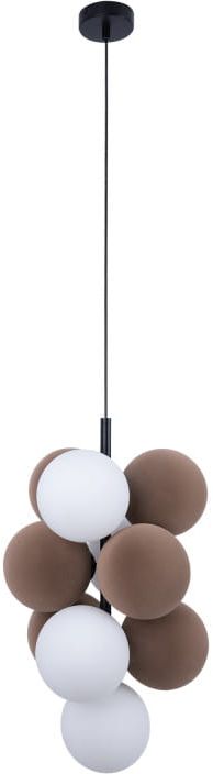 Darmowa Dostawa - Lampa wisząca 4x12 W brązowa Abruzzo Vino ABRGRAPPAB