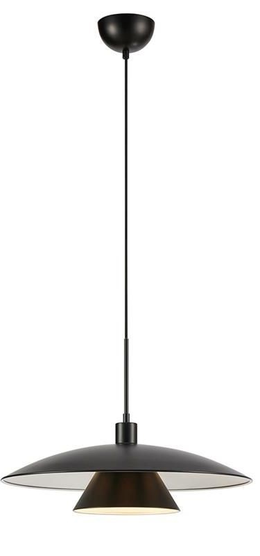 Darmowa Dostawa - Lampa wisząca 1x40 W czarna Markslöjd Millinge 108431