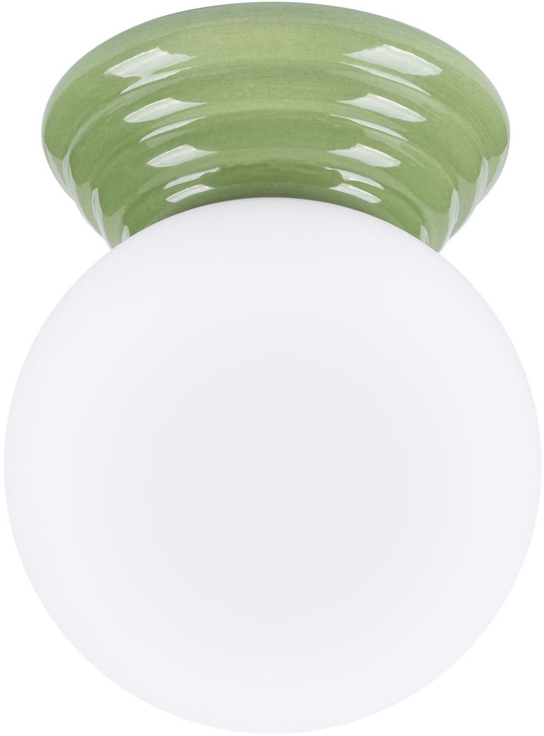 Darmowa Dostawa - Lampa podsufitowa 1x8 W zielona Sollux Lighting Zori SL1900