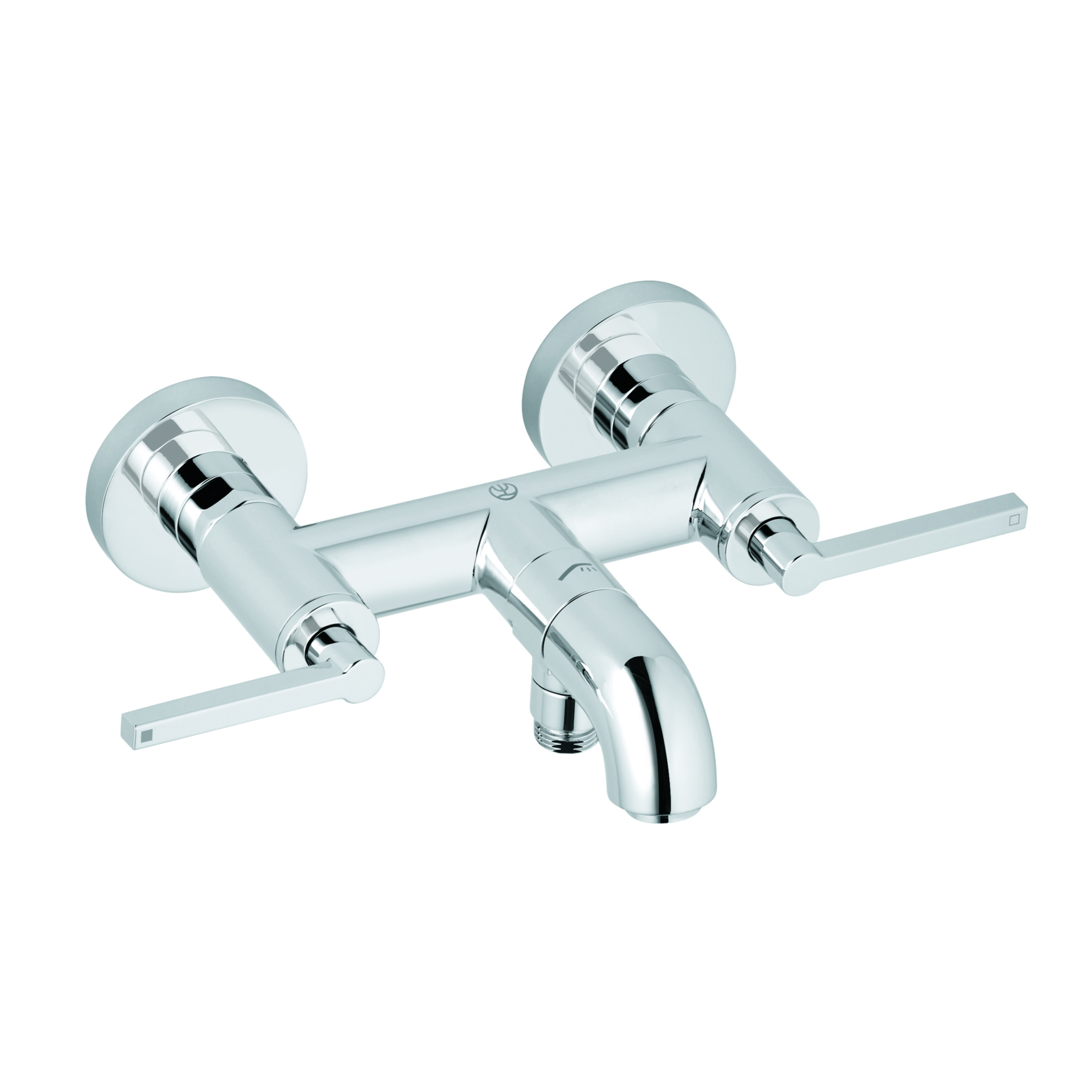 Darmowa Dostawa - Bateria wannowo-prysznicowa ścienna chrom Kludi Nova Fonte Puristic 205400515