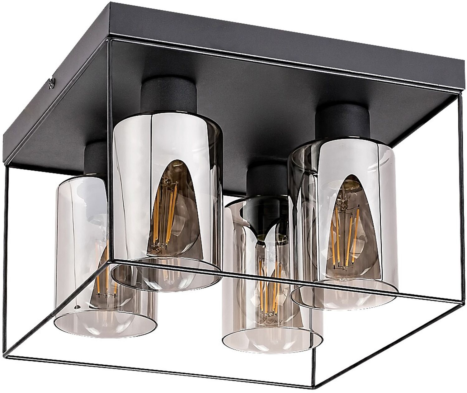 Darmowa Dostawa - Lampa podsufitowa 4x25 W przydymiony Rabalux Chadwick 71034