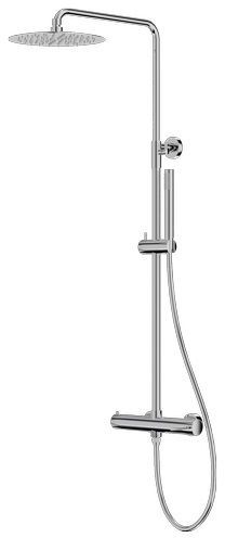Darmowa Dostawa - Zestaw prysznicowy ścienny z deszczownicą chrom LaVita Orion 5900378341604