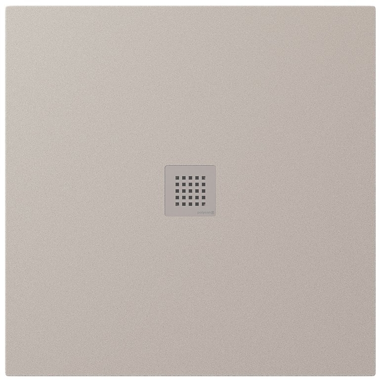 Darmowa Dostawa - Brodzik kwadratowy 100x100 cm beżowy Polysan Treneca 8430181