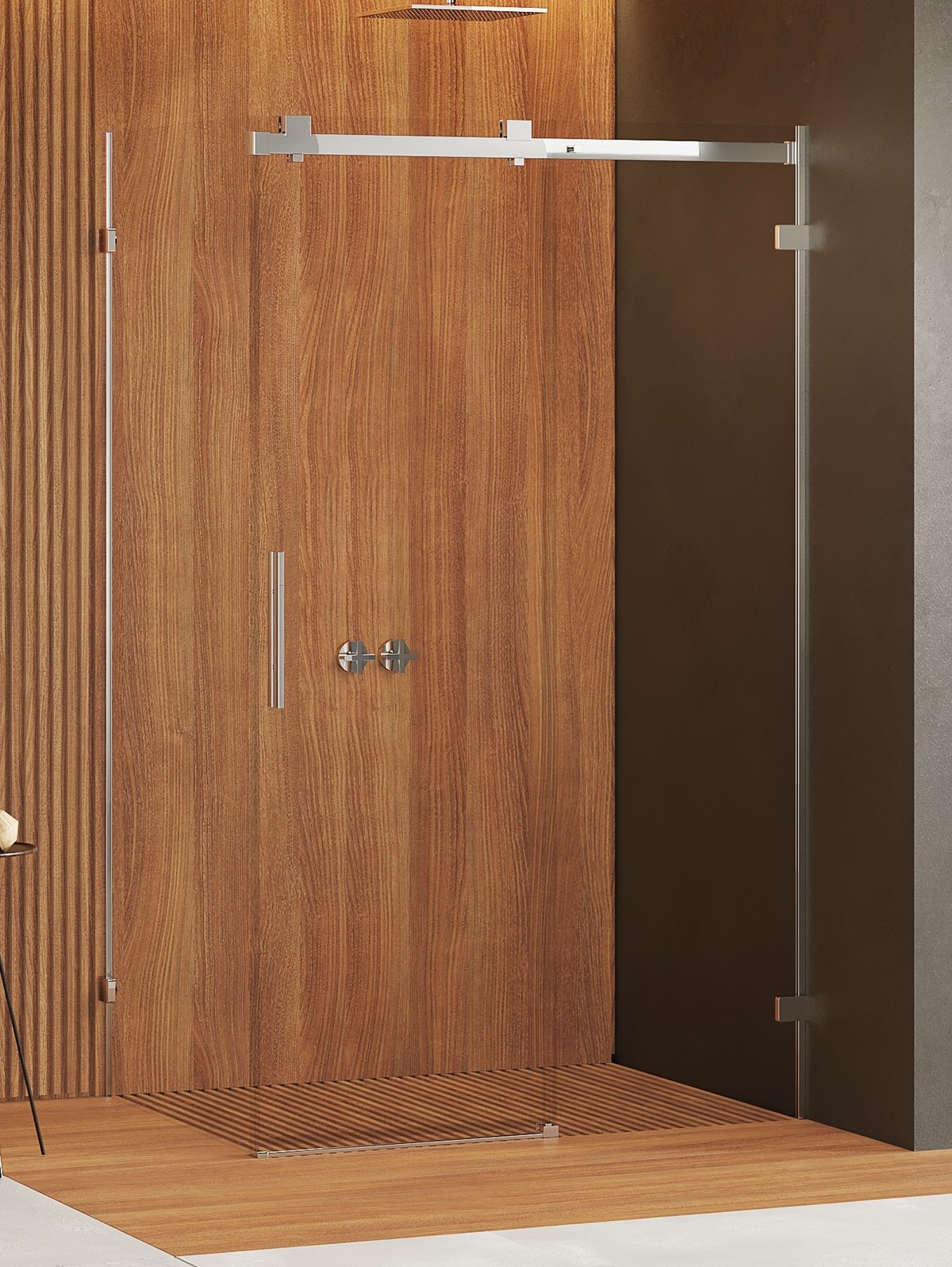 Darmowa Dostawa - Kabina prysznicowa 110x100 cm prostokątna chrom połysk/szkło przezroczyste New Trendy Softi X EXK5286