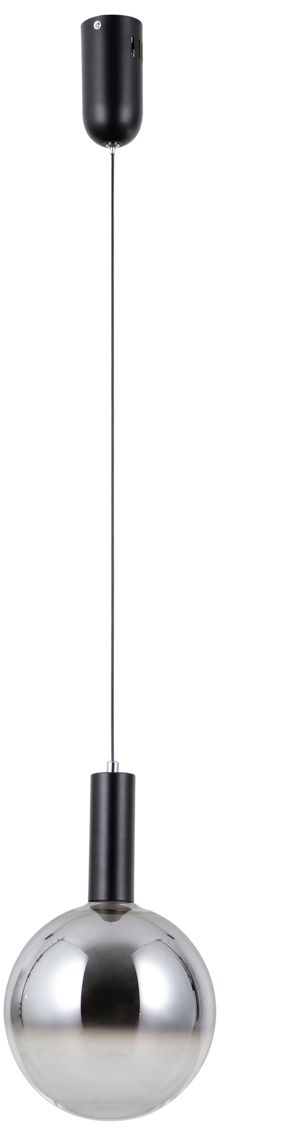 Darmowa Dostawa - Lampa wisząca 1x5 W czarna Italux Strela PND343781MBK