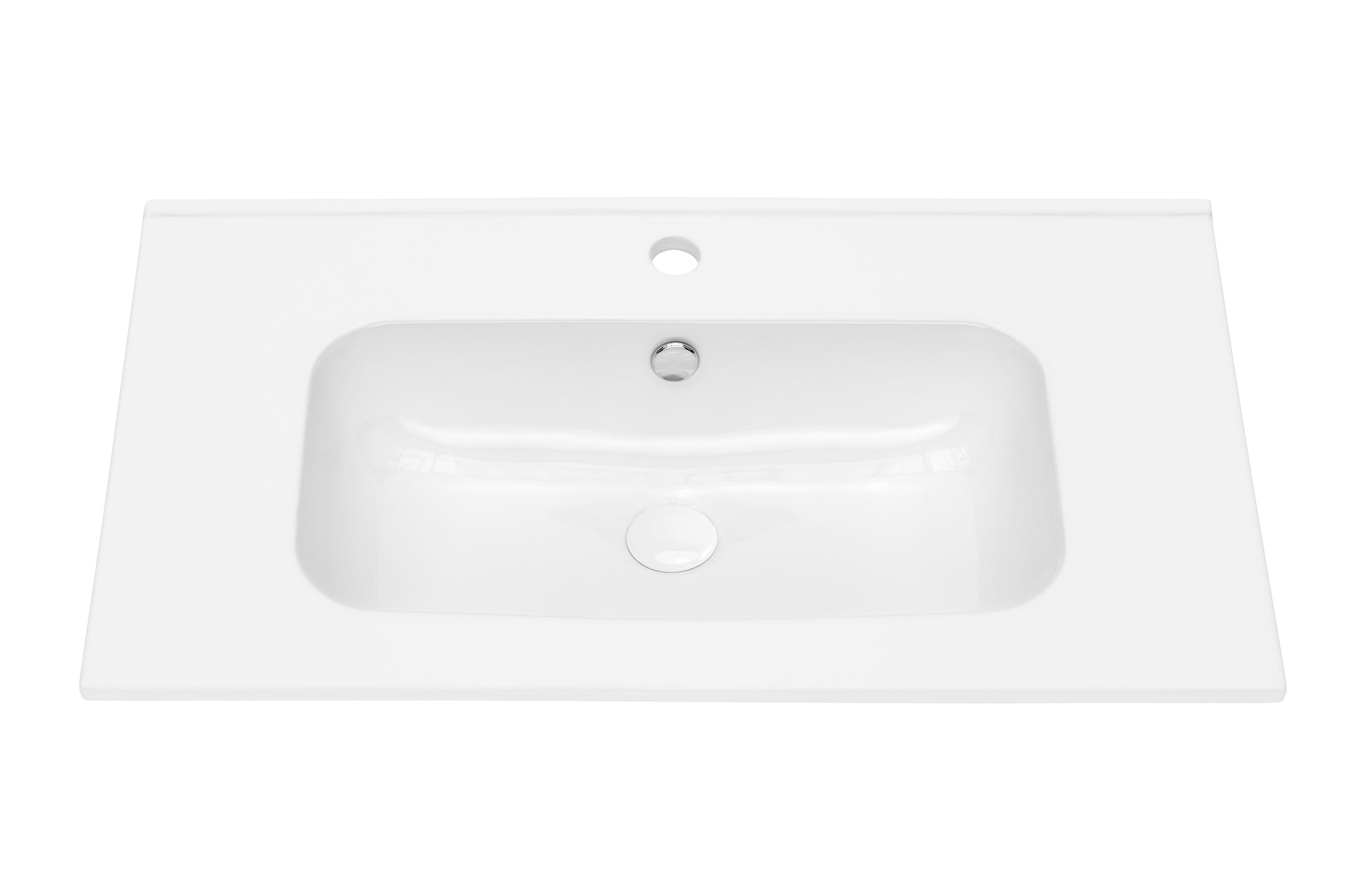 Darmowa Dostawa - Umywalka 81x47 cm prostokątna biały Uptrend Venta UP410800