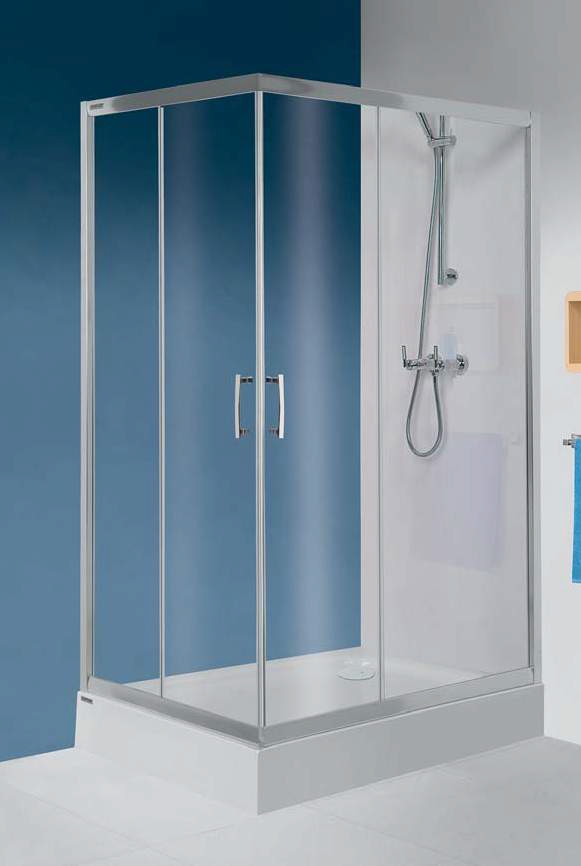 Darmowa Dostawa - Kabina prysznicowa prostokątna 120x80 cm srebrny Sanplast TX 600271021038401