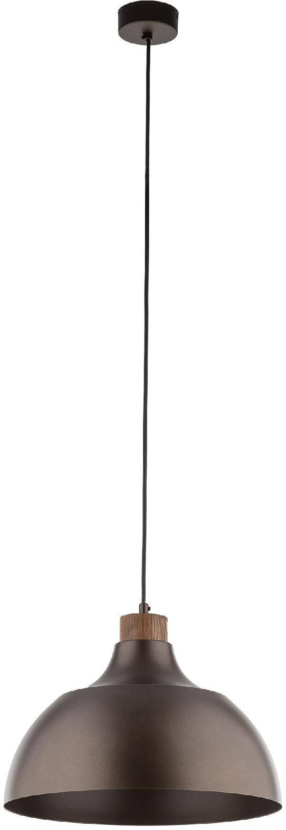 Darmowa Dostawa - Lampa wisząca 1x15 W brązowa TK Lighting Cap 6926