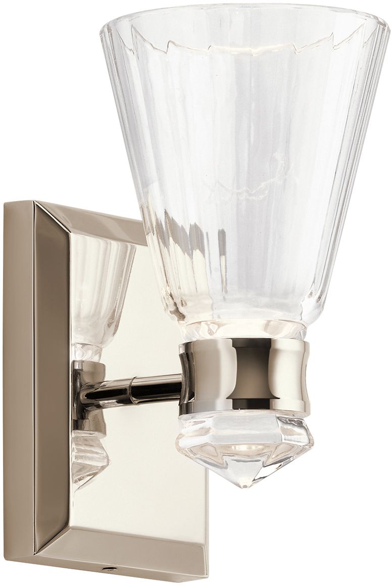 Darmowa Dostawa - Kinkiet 1x8 W nikiel Quintiesse Kayva QNKAYVA1PN