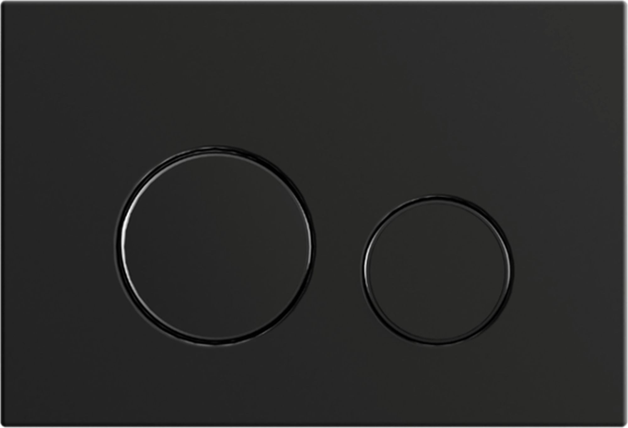 Darmowa Dostawa - Przycisk spłukujący do wc czarny Excellent Nest INEXNE220150BL