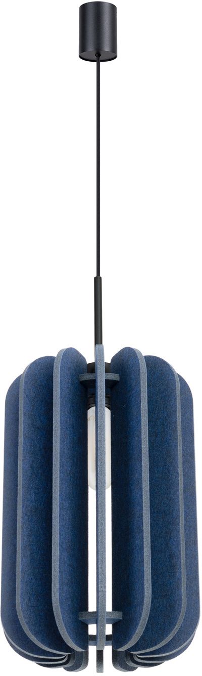 Darmowa Dostawa - Lampa wisząca 1x15 W niebieska Sollux Lighting Mula SL1859