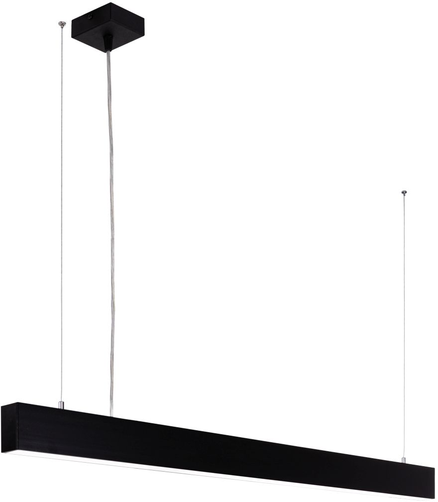 Darmowa Dostawa - Lampa wisząca 1x26 W biała-czarna Italux Traversi SL Suspended PRD3566086BK830PN