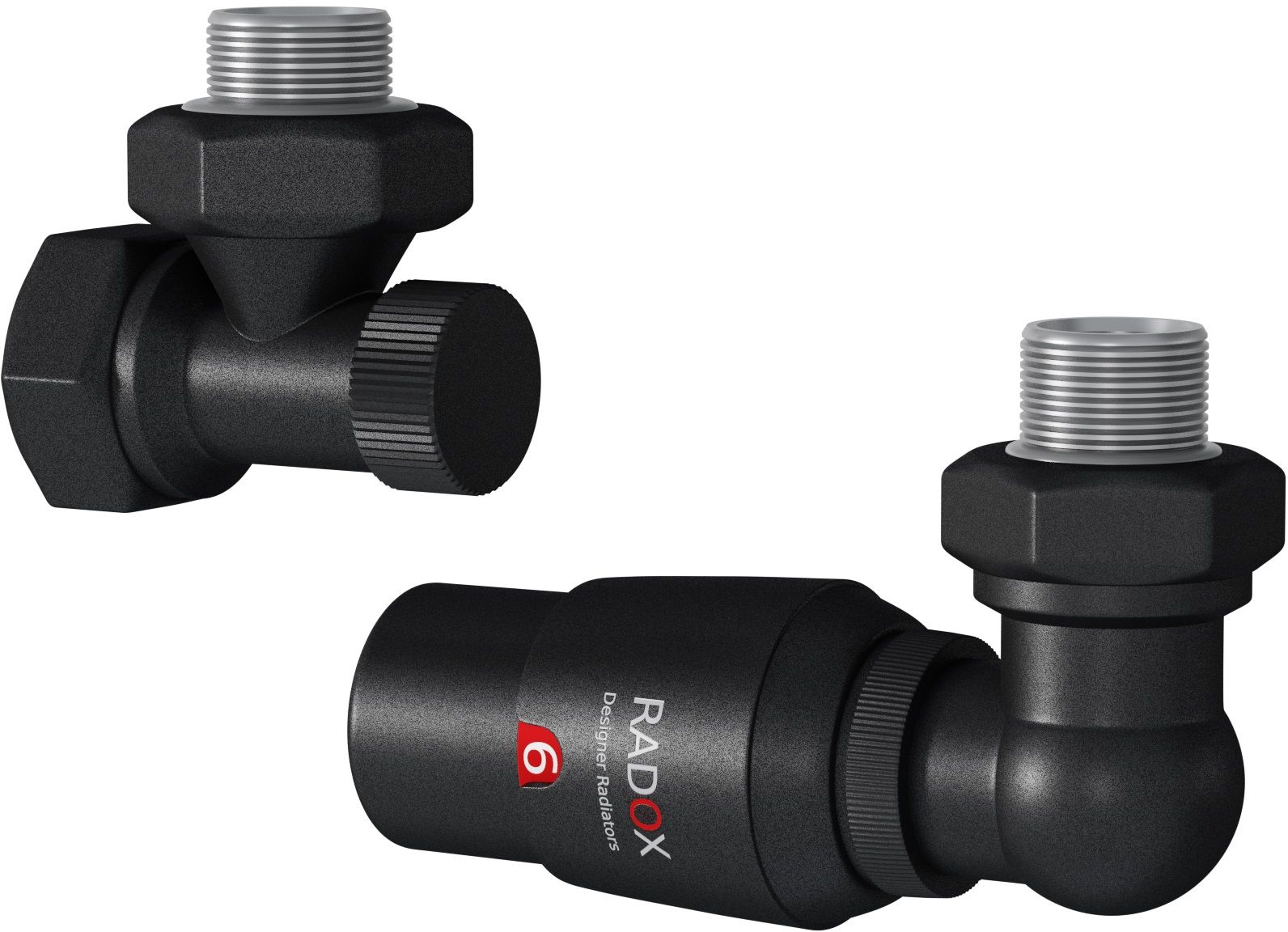 Darmowa Dostawa - Zawór termostatyczny czarny Radox RX11 VTRX11002TP