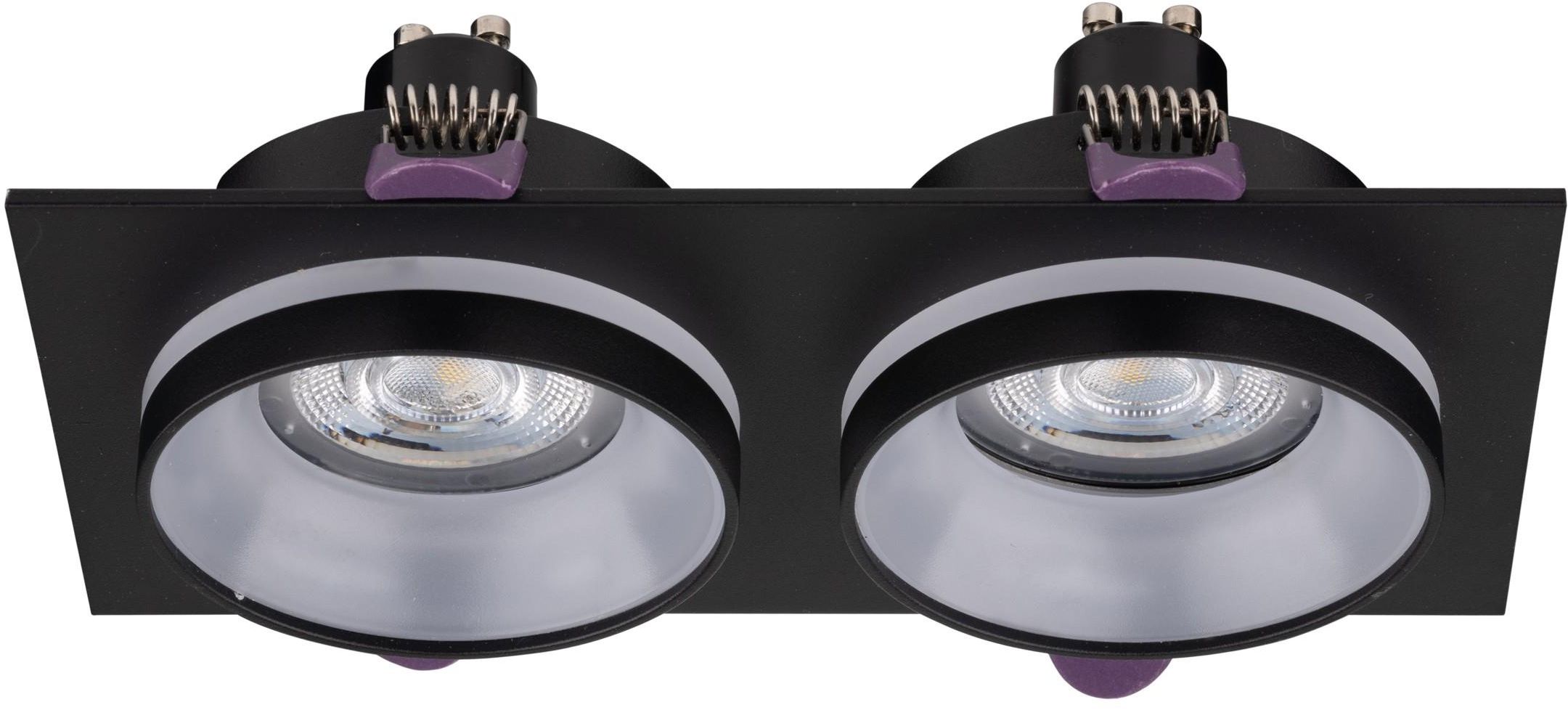 Darmowa Dostawa - Lampa do zabudowy 2x10 W czarna TK Lighting Jet 6925