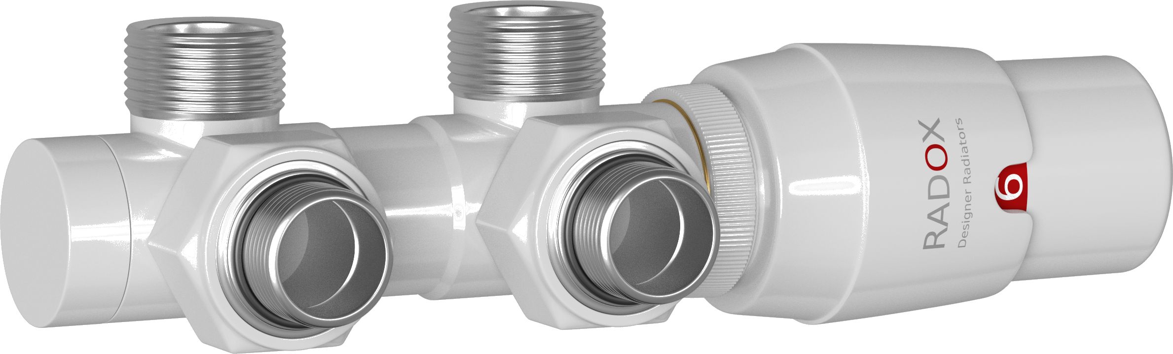 Darmowa Dostawa - Zawór zespolony termostatyczny biały Radox RX9T VTRX9001L