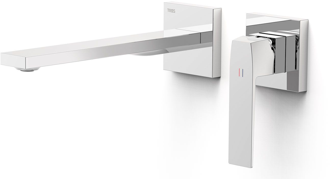 Darmowa Dostawa - Bateria umywalkowa podtynkowa chrom Tres Slim Exclusive 20230022