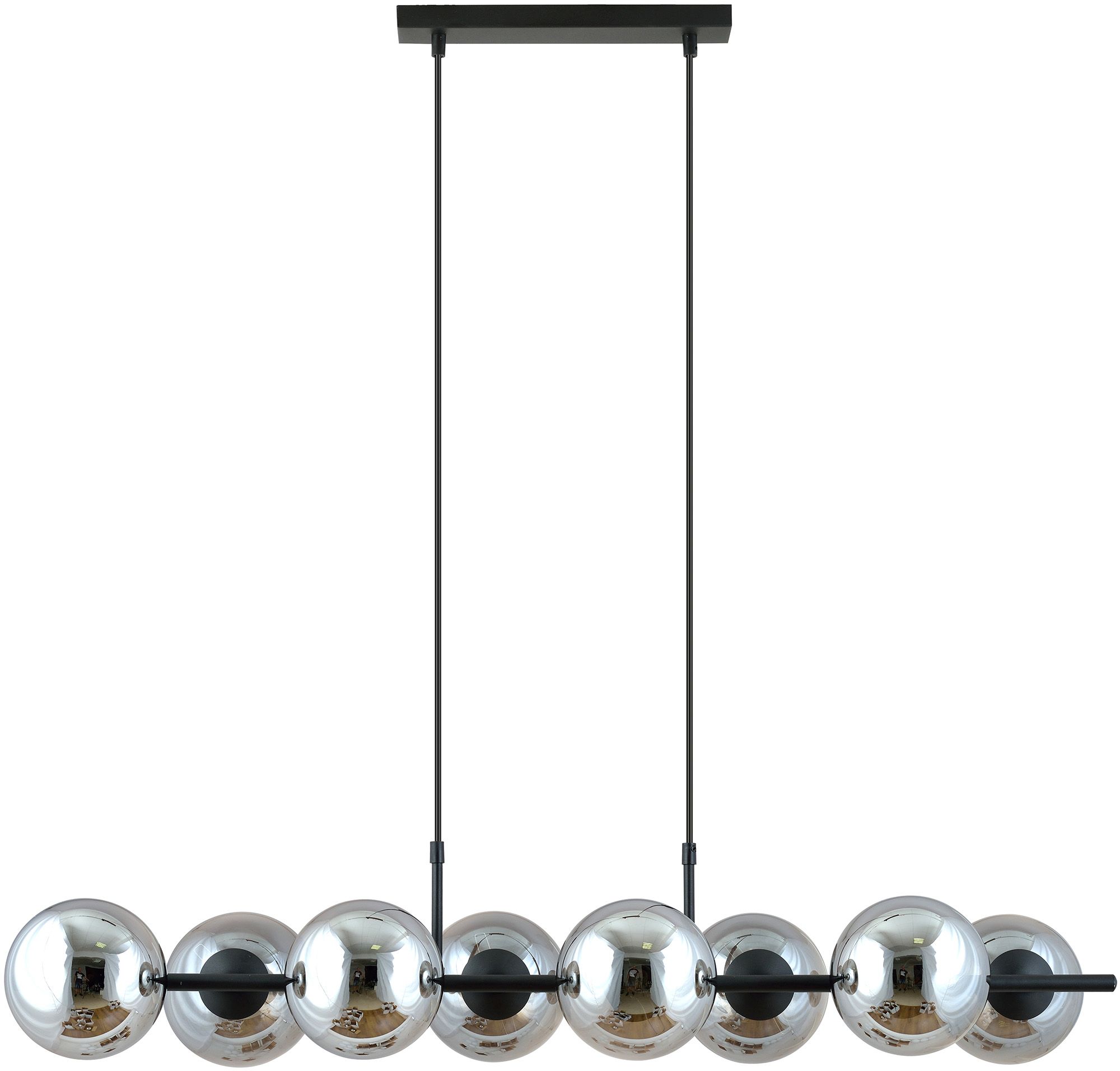 Darmowa Dostawa - Lampa wisząca x10 W czarna-grafitowa Emibig Rory 12078