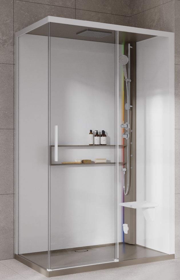 Darmowa Dostawa - Kabina z hydromasażem Novellini Glax G222P299DT51TU