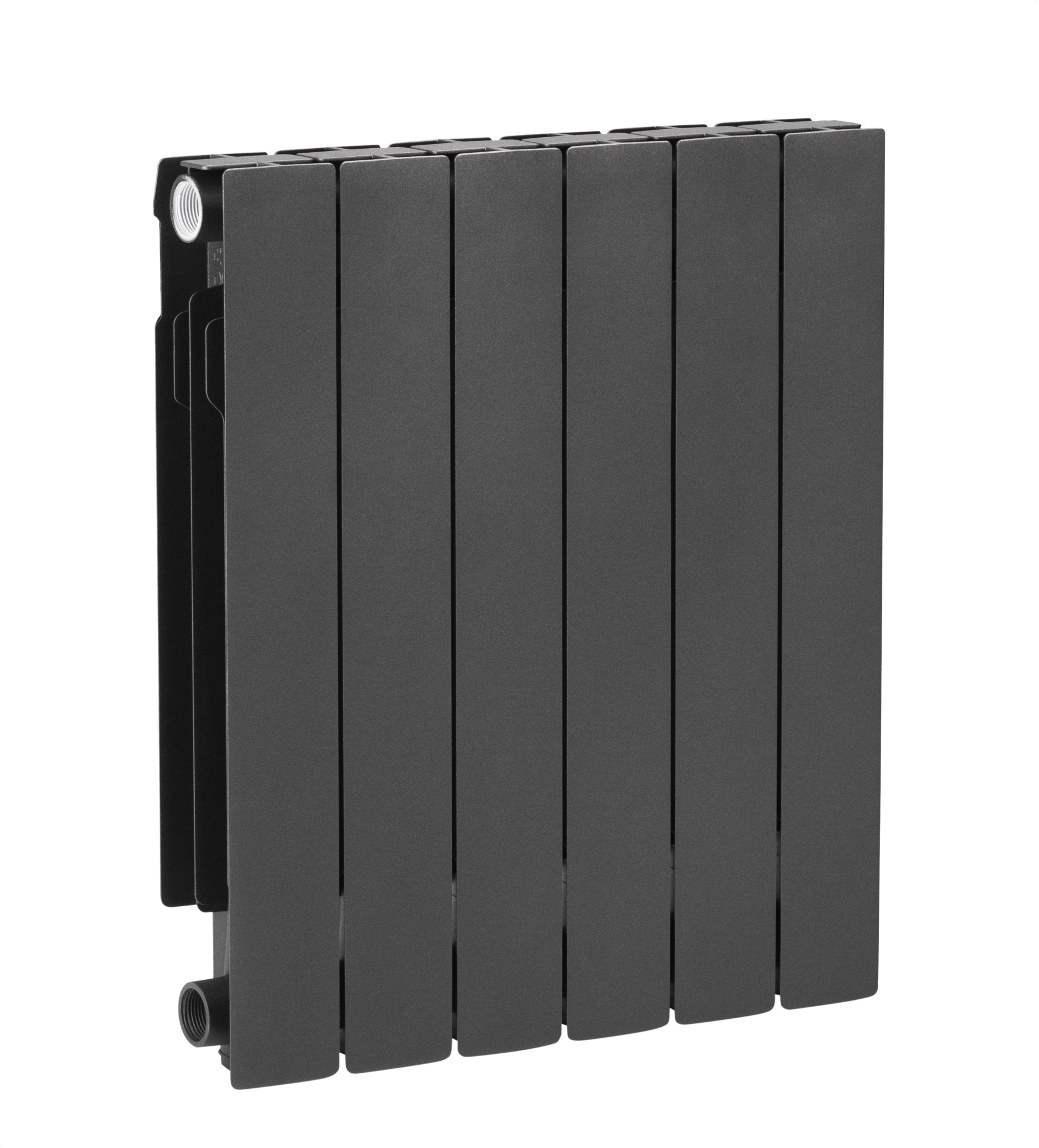 Darmowa Dostawa - Grzejnik pokojowy 57x48.3 cm podłączenie boczne grafitowy KFA Armatura ADR 76306061