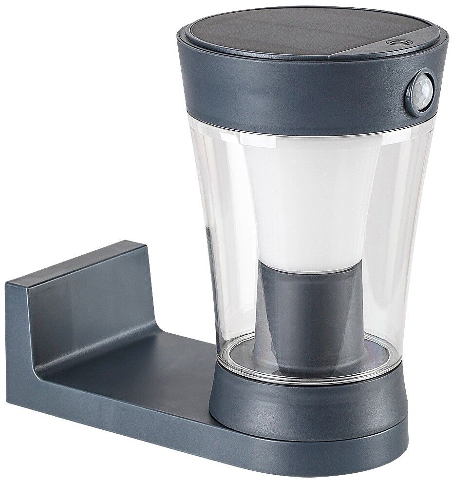 Darmowa Dostawa - Kinkiet solarny 1x3 W szara Rabalux Angers 77037