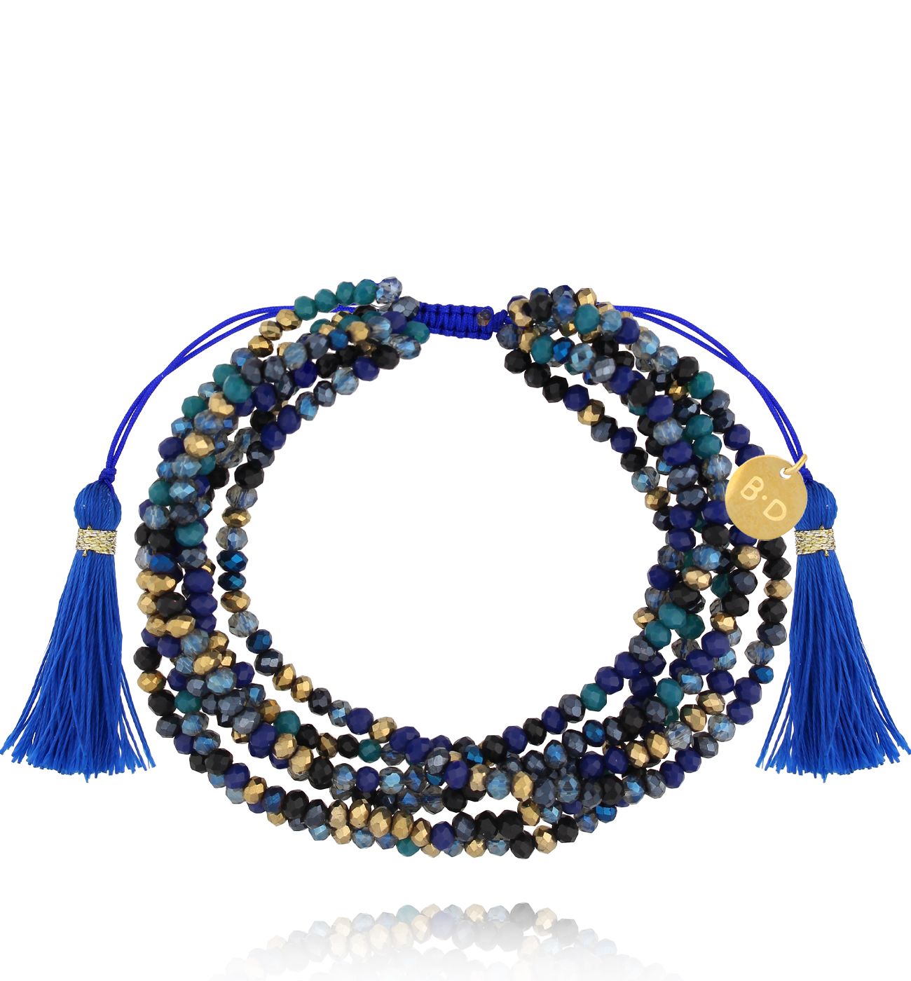 Bransoletka z kryształkami i chwostami Soulmate Spark BCY0297