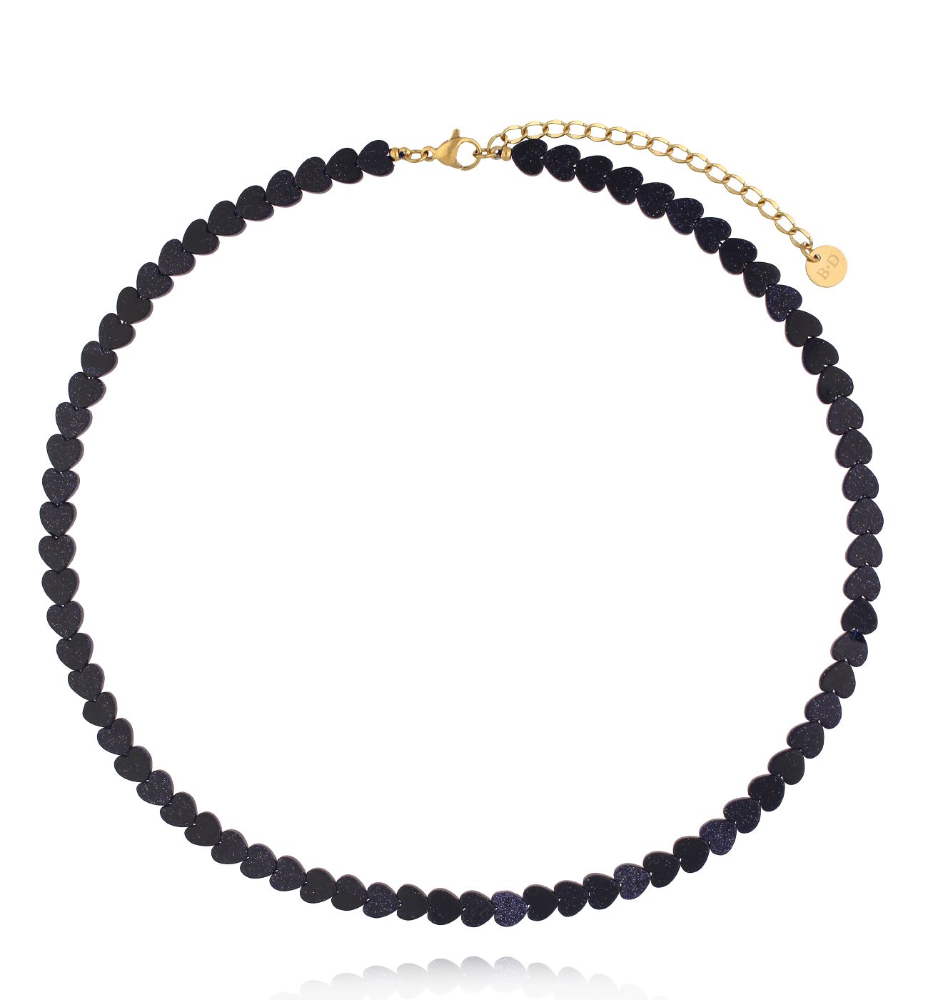 Naszyjnik z nocą kairu – serca - By Dziubeka