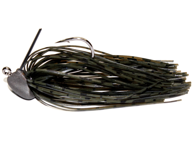 Hideup Główka Jigowa Slide Fall Jig 3.5g #1/0 #001 Dark Watermelon