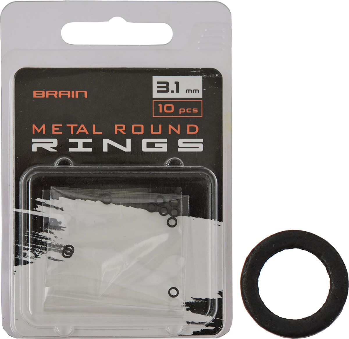 Brain Kółko łącznikowe Metal Round Rings 3,1mm