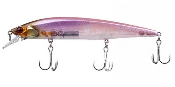 JACKALL wobler Rerange 130SP Sexy Clear Pink